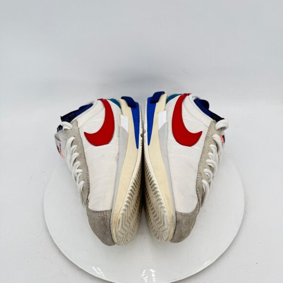 Nike Sacai Zoom Cortez Men Size 11 DQ0581-100 White University Red Training Shoe - Picture 7 of 11